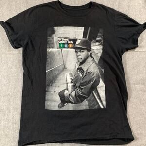 Ice Cube Shirt Women Medium Black Short Sleeve Casual T Shirt Ladies